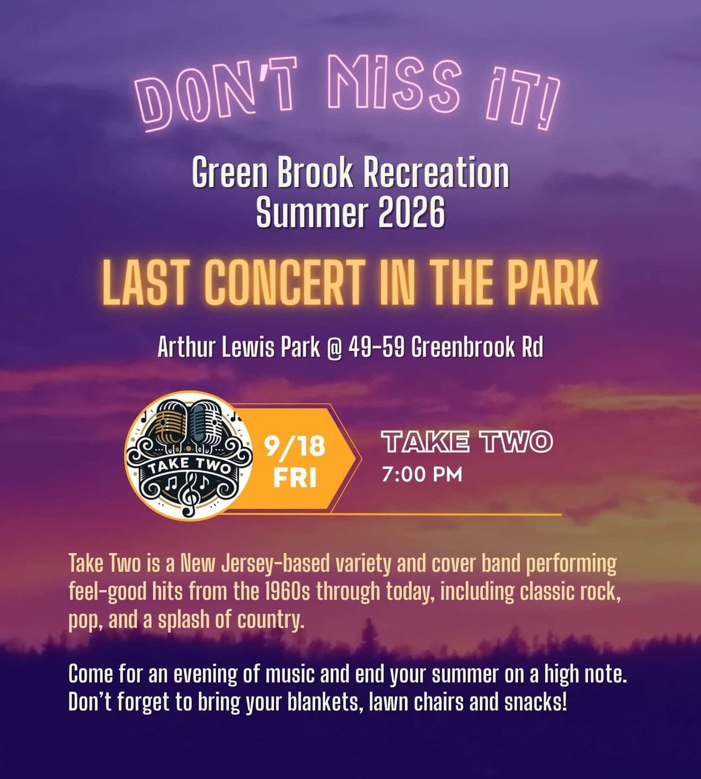 Additional photo from “Last Concert in the Park.”